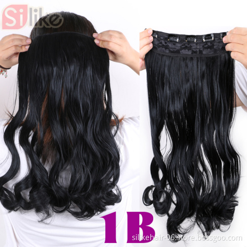 Afro Kinky Curly 17 inch hair extensions clip in hair extensions for black women, body wave clip in  Remy hair extensions